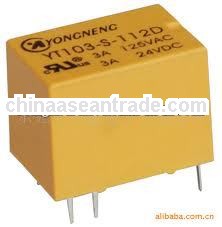 DS2E-ML2-DC24V Relay Original New car audio relay3v 5v 9v 12v 24v 48v 110v Latching relay socket GOO