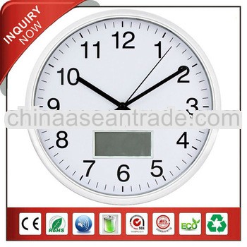 Date And Time Wall Clock For Weihnachten