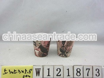 Decal Ceramic Wine Cup