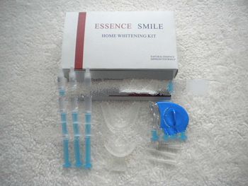 Dentist tooth bleaching gel kit for home use