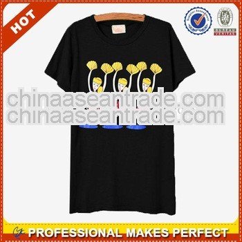 Design your own tee shirts printing for young girls(YCT-B0266)