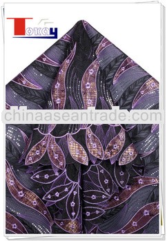 Designer Wedding Dresses/vevelt organza lace/black organza lace