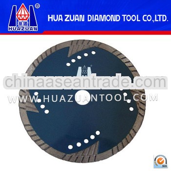 Diamond Saw Blade With Protection Segment