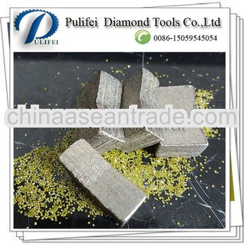 Diamond Segments of Cutting Saw Blades For Granite Marble Sandstone Lava