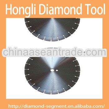 Diamond cutting saw blade for quartz