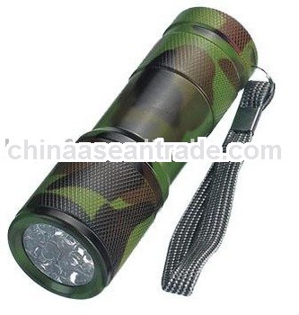 Different color Aluminum ARMY flashlight,military torch HG-AF043