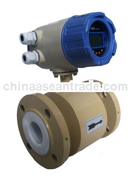 Digital electromagnetic sewage flow meter