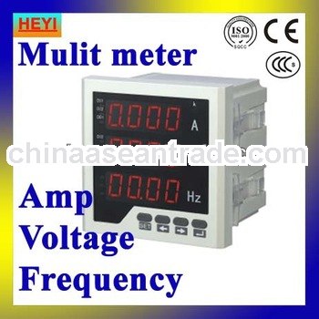 Digital multi-function meter Combined Meters single-phase,AC volt amp frequency meter LED RH-UIF ser