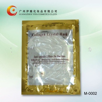 Diluting Spots Silver Diamond Collagen Crystal Facial Mask