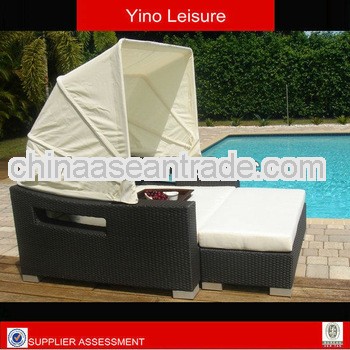 Discounting Outdoor Furniture Rattan Rectangle Sofa Bed RB004 RB004