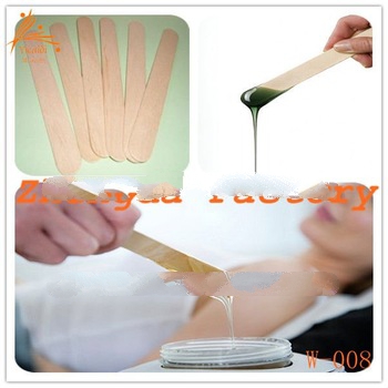 Disposable wooden waxing spatulas