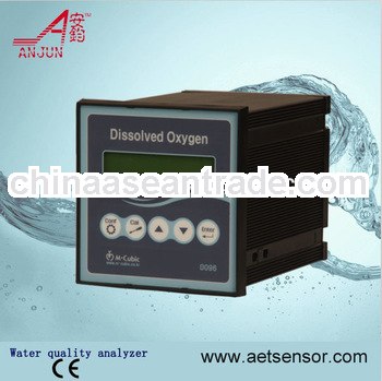 Dissolved oxygen analyzer for fish pond and power plant