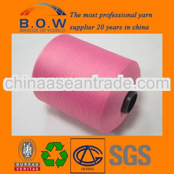 Dope dyed Dty 150D polyester twisted yarn