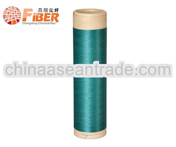 Dope dyed polyester yarn DTY 300D/96F