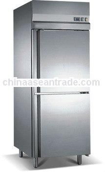 Double Doors High Quality Upright Refrigerator Freezer
