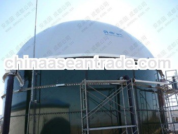 Double Membrane Gas Holder as cover for Agricultural residues, Animal waste, Forestry residues, Indu