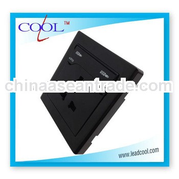 Double USB Wall Socket for Home , Hotel, Coffee Cafe