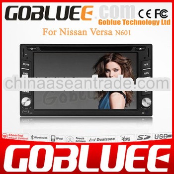 Double din touch screen in dash Car Stereo for Nissan Versa built-in GPS Radio Bluetooth Phonebook i