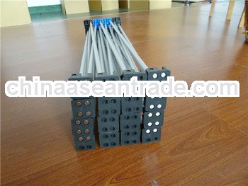 Double magnetic trade show display