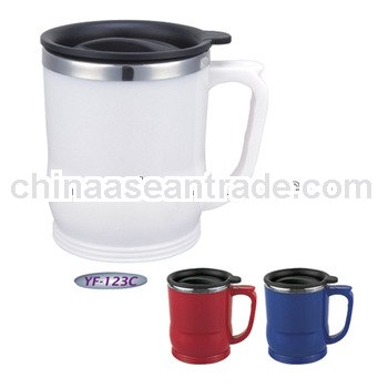 Double wall stainless steel beer mug