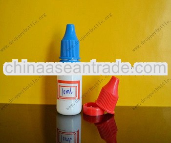 Drop Dispensing Bottle 10ml PE/PET White Caps