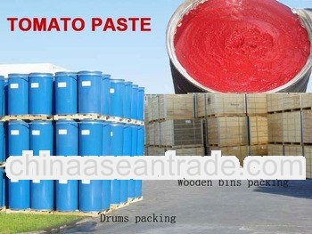 Drum tomato paste 30-32HB salsa de tomate salsa catsup