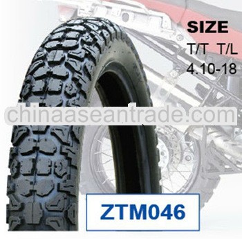 Durable and strong Motorcycle Tyre 4.10-18