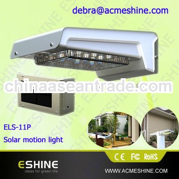 ELS-11P Wholesale Plastic Shell Solar Wall Light with 16 pcs High Bright LED