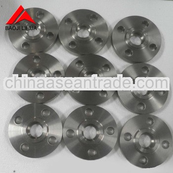 EN1092 chemical industry WN P6 grade7 titanium flange