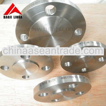 EN1092 chemical industry grade23 WN P63 titanium flange