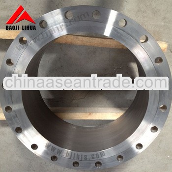 EN1092 chemical industry grade7 WN P40 titanium flange