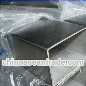 ERW welded low carbon hot dip galvanized steel pipe square