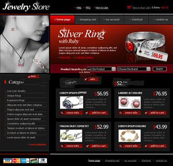 E-Commerce Store Business Website Design