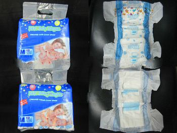 Easy and off gentle protective diaper baby