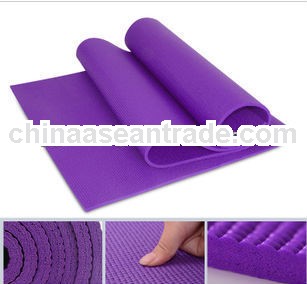 Eco-friendly PVC foam non-slip embossed pvc yoga mat