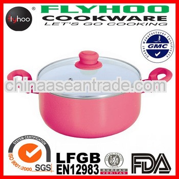 Eco-friendly white ceramic casserole cookware