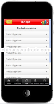 Ecommerce website+website iphone APP, the case: http://www.euroaka.com