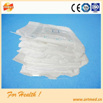 Economic PE film waterproof adult incontinence diaper