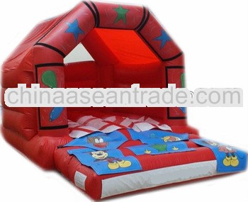 Economical and practical Inflatable Velcro Castle
