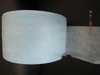 Elastic waistband for diaper raw materials