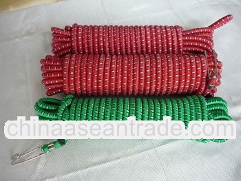 Elastics luggage rope with hook