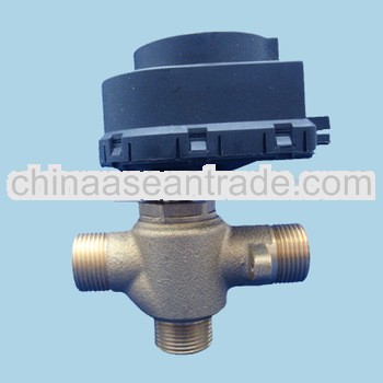 Electric ball valve control rotary operation