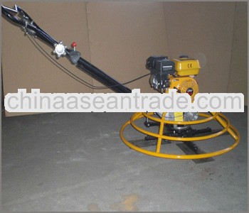 Electric engine edging small hand trowel machine for polishing the asphalt road