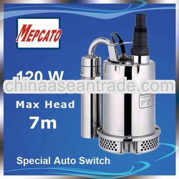 Electric motor stainless steel submersible water pump