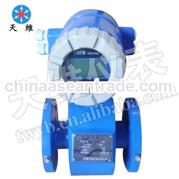 Electromagnetic sewage flow meter