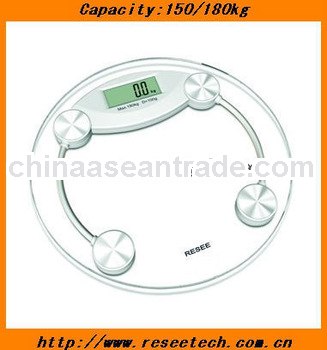Electronic body digital glass weighing scale (RS-1002)