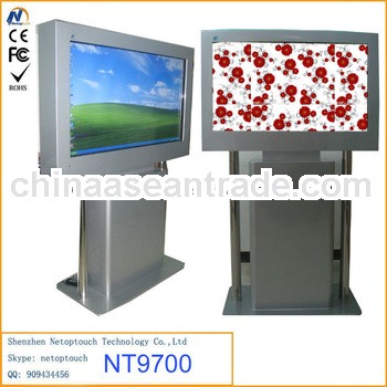 Electronic multi touch kiosk
