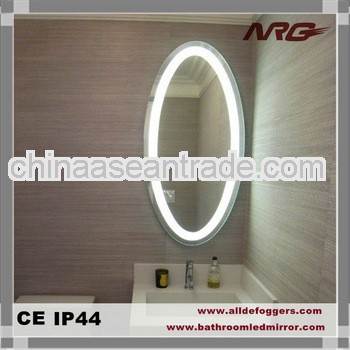 Ellipse Mirror with Light Inside for Bathroom