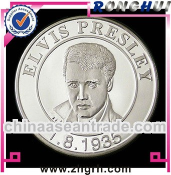 Elvis Presley commemorative coin supplier/maker/manufactory/Wholesaler