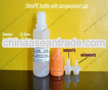 Empty 18ml Plastic E-cigarette Eye Dropper Bottle Manufacture